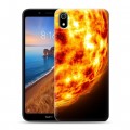 Дизайнерский силиконовый чехол для Xiaomi RedMi 7A Солнце