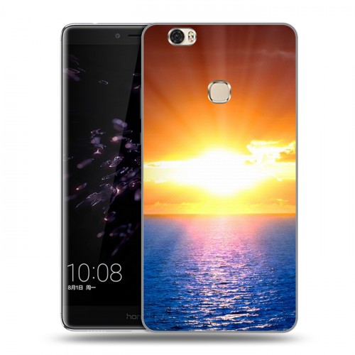 Дизайнерский пластиковый чехол для Huawei Honor Note 8 Солнце