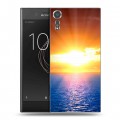 Дизайнерский пластиковый чехол для Sony Xperia XZs Солнце