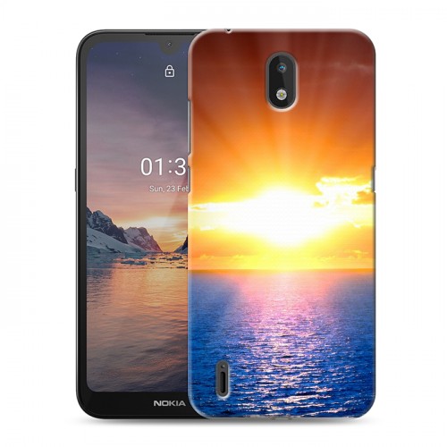 Дизайнерский силиконовый чехол для Nokia 1.3 Солнце