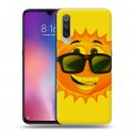 Дизайнерский силиконовый с усиленными углами чехол для Xiaomi Mi9 Солнце