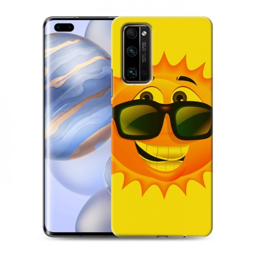 Дизайнерский пластиковый чехол для Huawei Honor 30 Pro Солнце