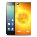 Дизайнерский силиконовый чехол для Lenovo A6010 Солнце