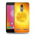 Дизайнерский силиконовый чехол для Lenovo K6 Солнце