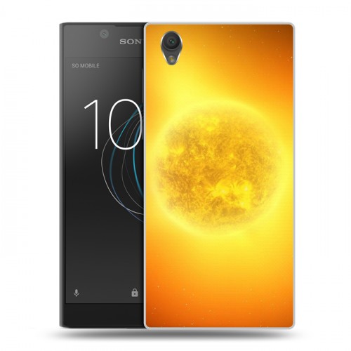 Дизайнерский пластиковый чехол для Sony Xperia L1 Солнце