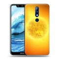 Дизайнерский пластиковый чехол для Nokia 5.1 Plus Солнце