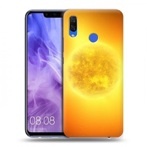 Дизайнерский пластиковый чехол для Huawei Nova 3i Солнце