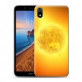 Дизайнерский силиконовый чехол для Xiaomi RedMi 7A Солнце