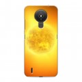 Дизайнерский силиконовый с усиленными углами чехол для Nokia 1.4 Солнце