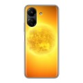 Дизайнерский силиконовый чехол для Xiaomi Poco C65 Солнце