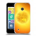 Дизайнерский пластиковый чехол для Nokia Lumia 530 Солнце