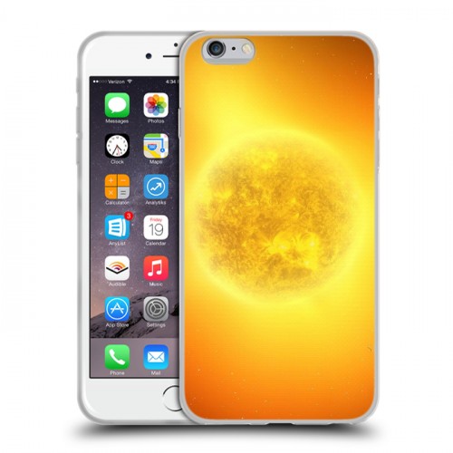 Дизайнерский силиконовый чехол для Iphone 6 Plus/6s Plus Солнце