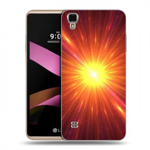 Дизайнерский пластиковый чехол для LG X Style Солнце