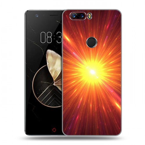 Дизайнерский пластиковый чехол для ZTE Nubia Z17 Солнце