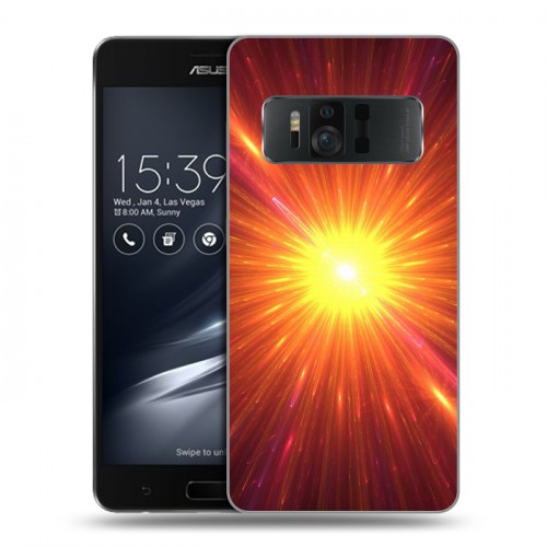 Дизайнерский силиконовый чехол для ASUS ZenFone AR Солнце