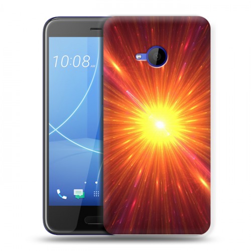 Дизайнерский пластиковый чехол для HTC U11 Life Солнце