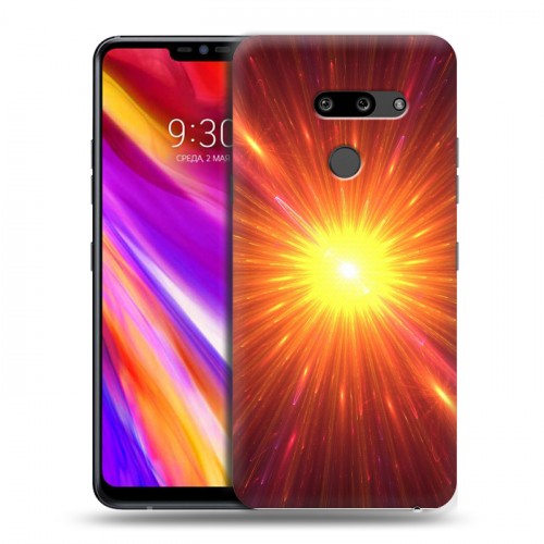 Дизайнерский пластиковый чехол для LG G8 ThinQ Солнце