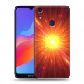 Дизайнерский пластиковый чехол для Huawei Honor 8A Солнце