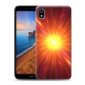 Дизайнерский силиконовый чехол для Xiaomi RedMi 7A Солнце