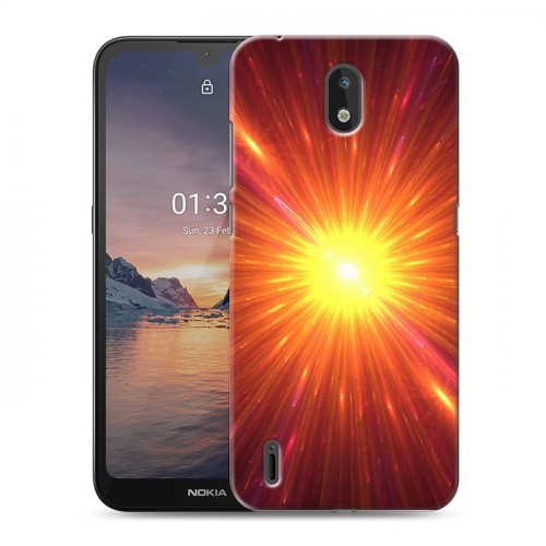 Дизайнерский силиконовый чехол для Nokia 1.3 Солнце