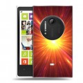 Дизайнерский пластиковый чехол для Nokia Lumia 1020 Солнце