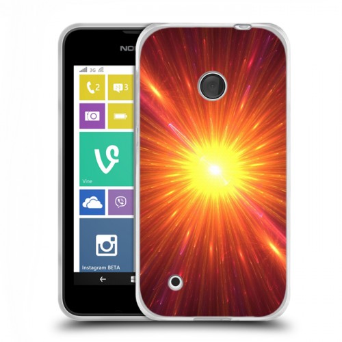 Дизайнерский пластиковый чехол для Nokia Lumia 530 Солнце