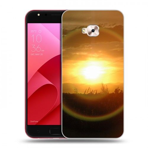 Дизайнерский пластиковый чехол для ASUS ZenFone 4 Selfie Pro Солнце