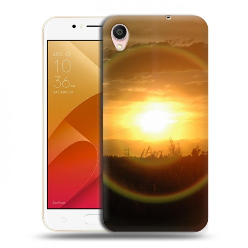 Дизайнерский пластиковый чехол для ASUS ZenFone Live L1 Солнце