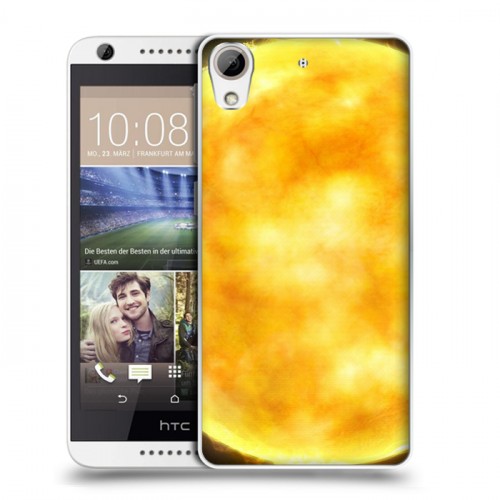Дизайнерский силиконовый чехол для HTC Desire 626 Солнце