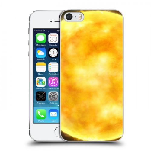 Дизайнерский пластиковый чехол для Iphone 5s Солнце