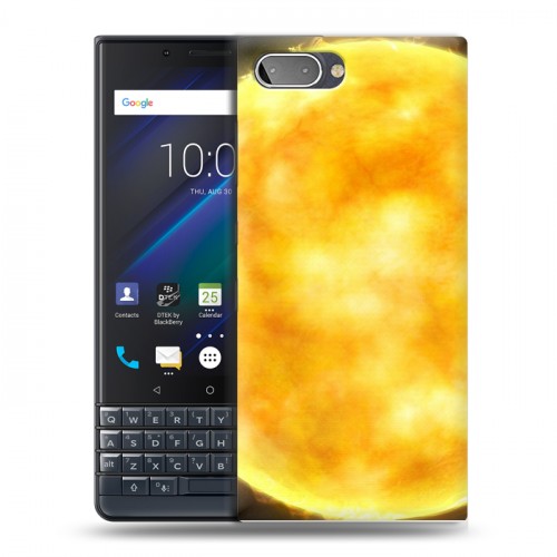Дизайнерский пластиковый чехол для BlackBerry KEY2 LE Солнце