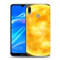 Дизайнерский пластиковый чехол для Huawei Y6 (2019) Солнце