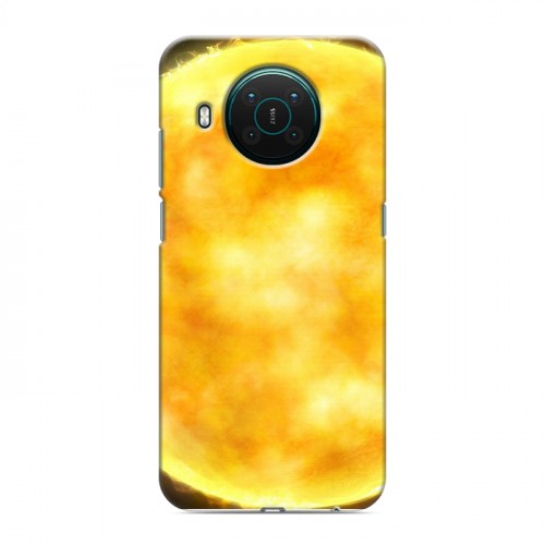 Дизайнерский пластиковый чехол для Nokia X10 Солнце