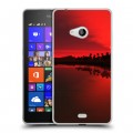 Дизайнерский пластиковый чехол для Microsoft Lumia 540 Солнце