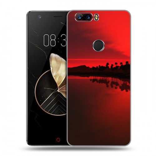 Дизайнерский пластиковый чехол для ZTE Nubia Z17 Солнце