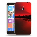 Дизайнерский пластиковый чехол для Nokia Lumia 1320 Солнце