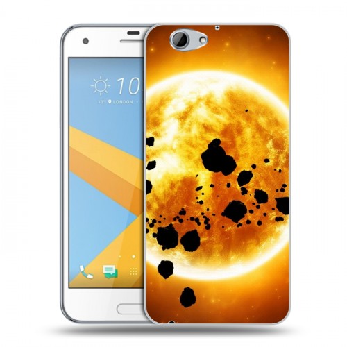 Дизайнерский пластиковый чехол для HTC One A9S Солнце