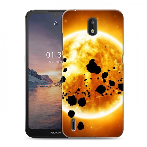 Дизайнерский силиконовый чехол для Nokia 1.3 Солнце