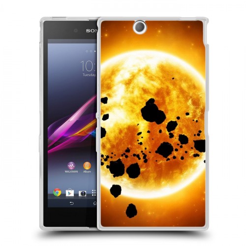 Дизайнерский пластиковый чехол для Sony Xperia Z Ultra  Солнце