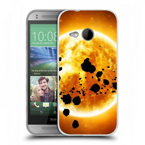 Дизайнерский пластиковый чехол для HTC One mini 2 Солнце