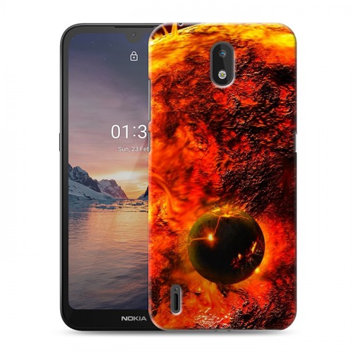 Дизайнерский силиконовый чехол для Nokia 1.3 Солнце