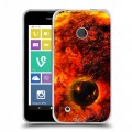 Дизайнерский пластиковый чехол для Nokia Lumia 530 Солнце