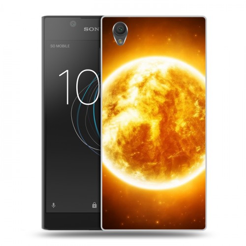 Дизайнерский пластиковый чехол для Sony Xperia L1 Солнце