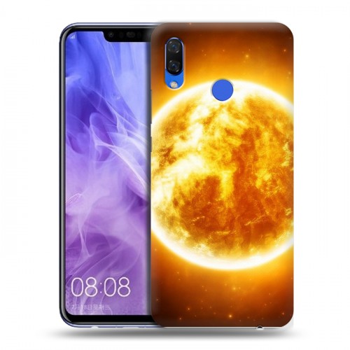 Дизайнерский пластиковый чехол для Huawei Nova 3i Солнце