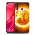 Дизайнерский пластиковый чехол для Huawei Nova 4 Солнце