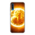 Дизайнерский силиконовый чехол для Samsung Galaxy A50 Солнце