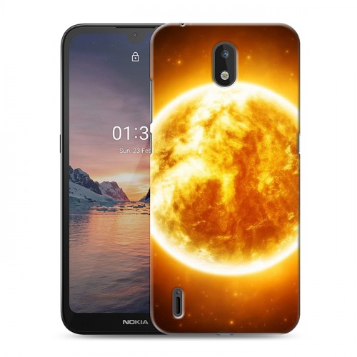 Дизайнерский силиконовый чехол для Nokia 1.3 Солнце