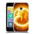 Дизайнерский пластиковый чехол для Nokia Lumia 530 Солнце