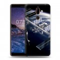 Дизайнерский пластиковый чехол для Nokia 7 Plus Орбита