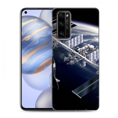 Дизайнерский силиконовый с усиленными углами чехол для Huawei Honor 30 Орбита